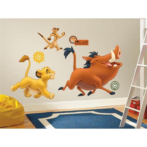 lion wall sticker|lion king stickers for wall.